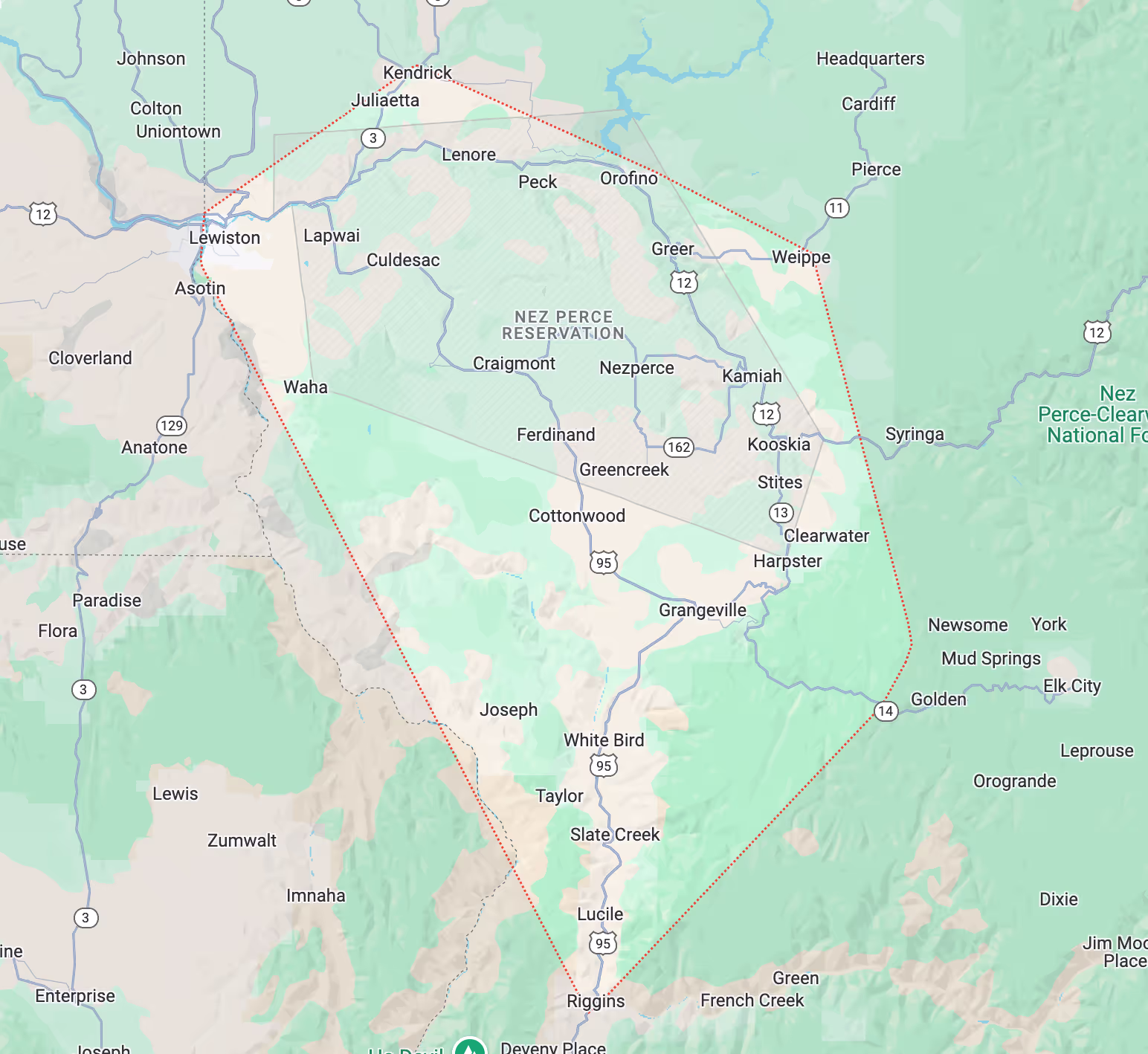 camas home services service areas